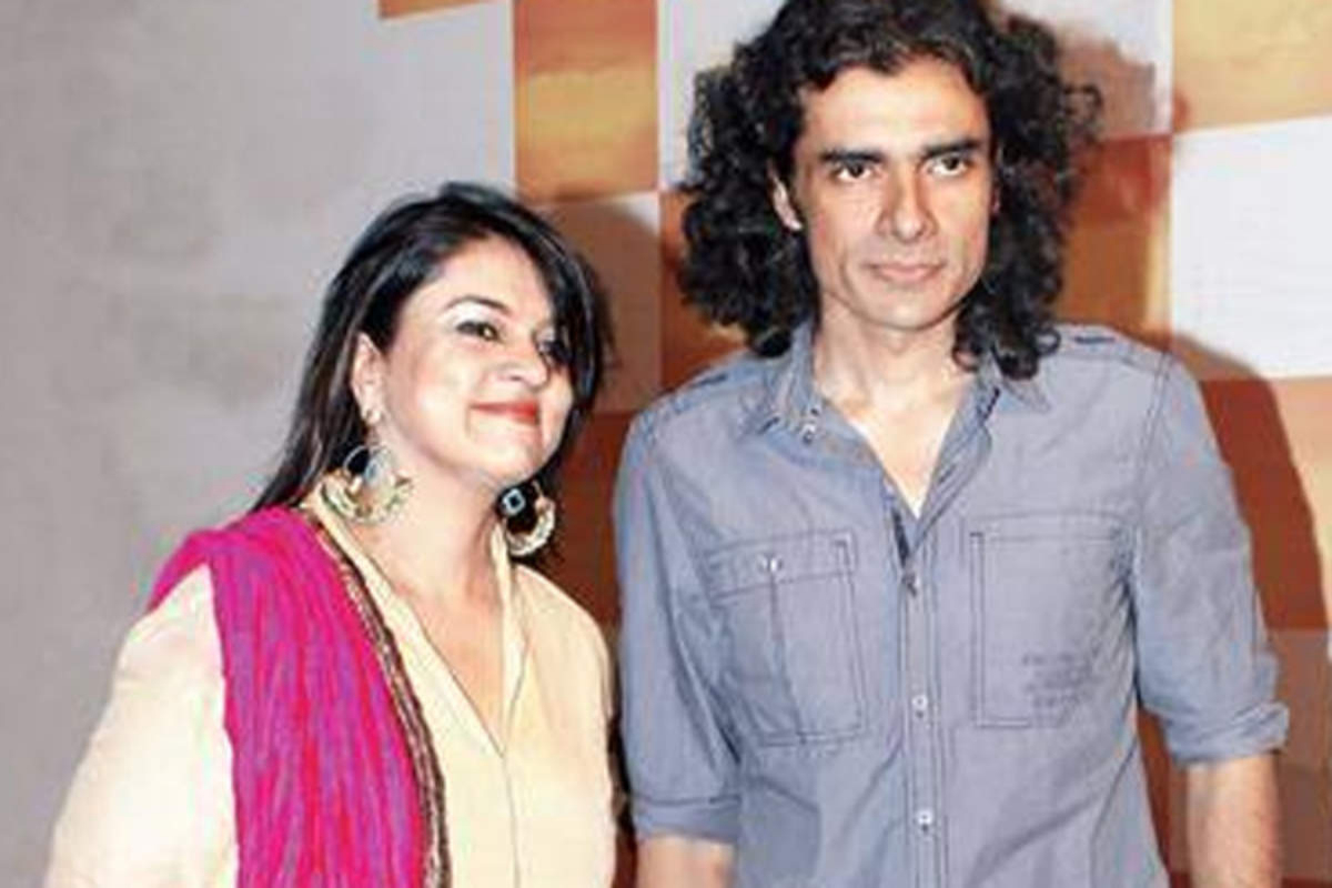 Imtiaz Ali and wife