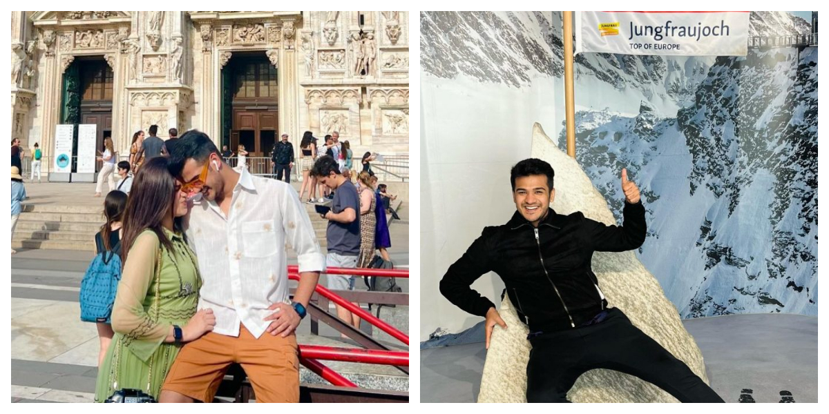 Kanwal Vacationing in Europe with Husband Zulqarnain See Pics