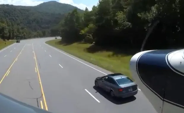 emergency landing highway