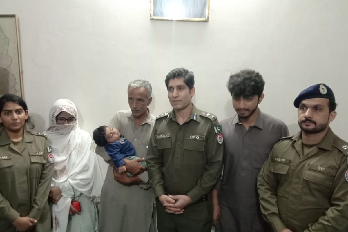 kidnapped infant