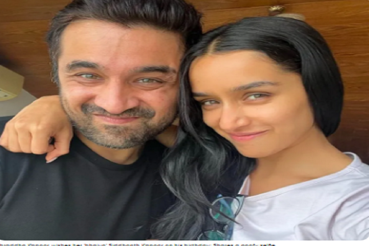 Shraddha Kapoor wishes her 'bhaiya' Siddhanth Kapoor on his birthday