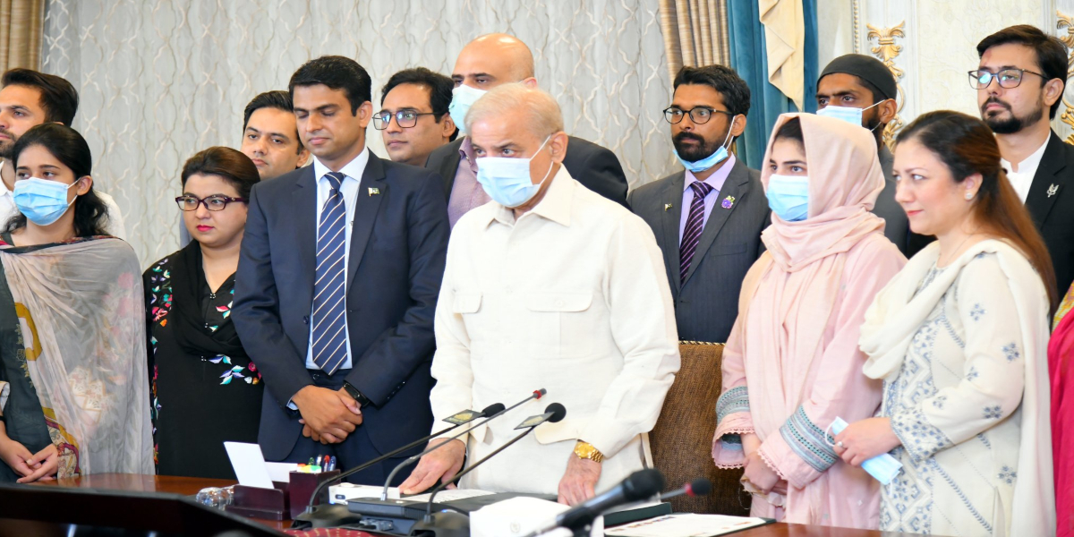 The prime minister launched the Innovation Hub in Islamabad.