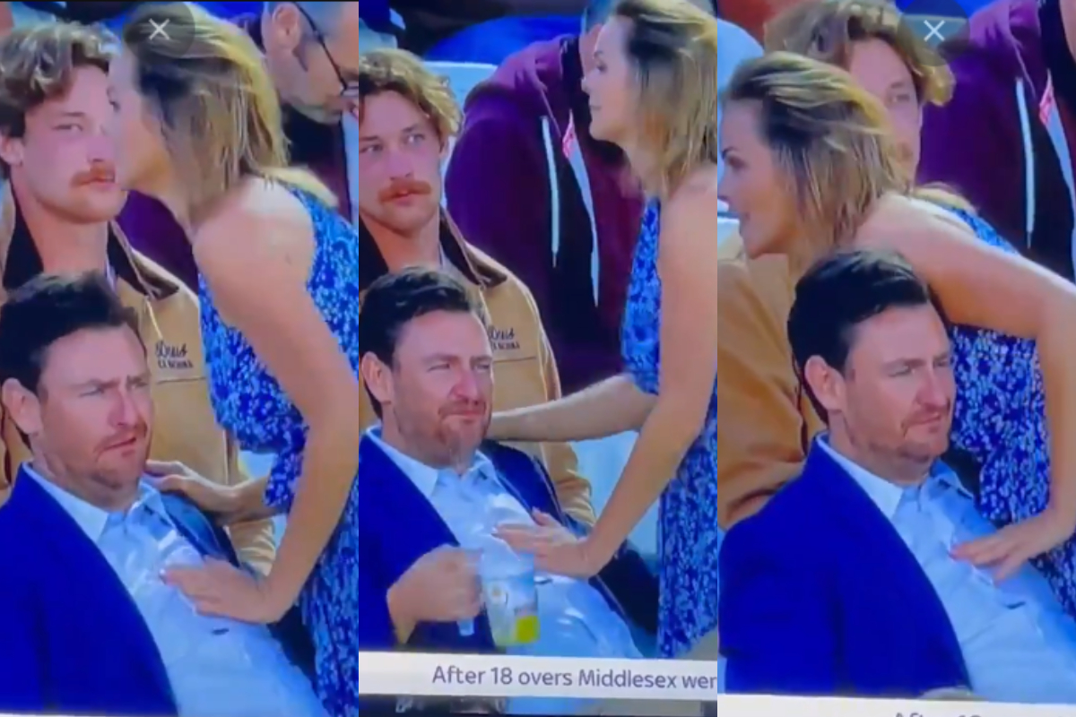 Man misbehaving with woman
