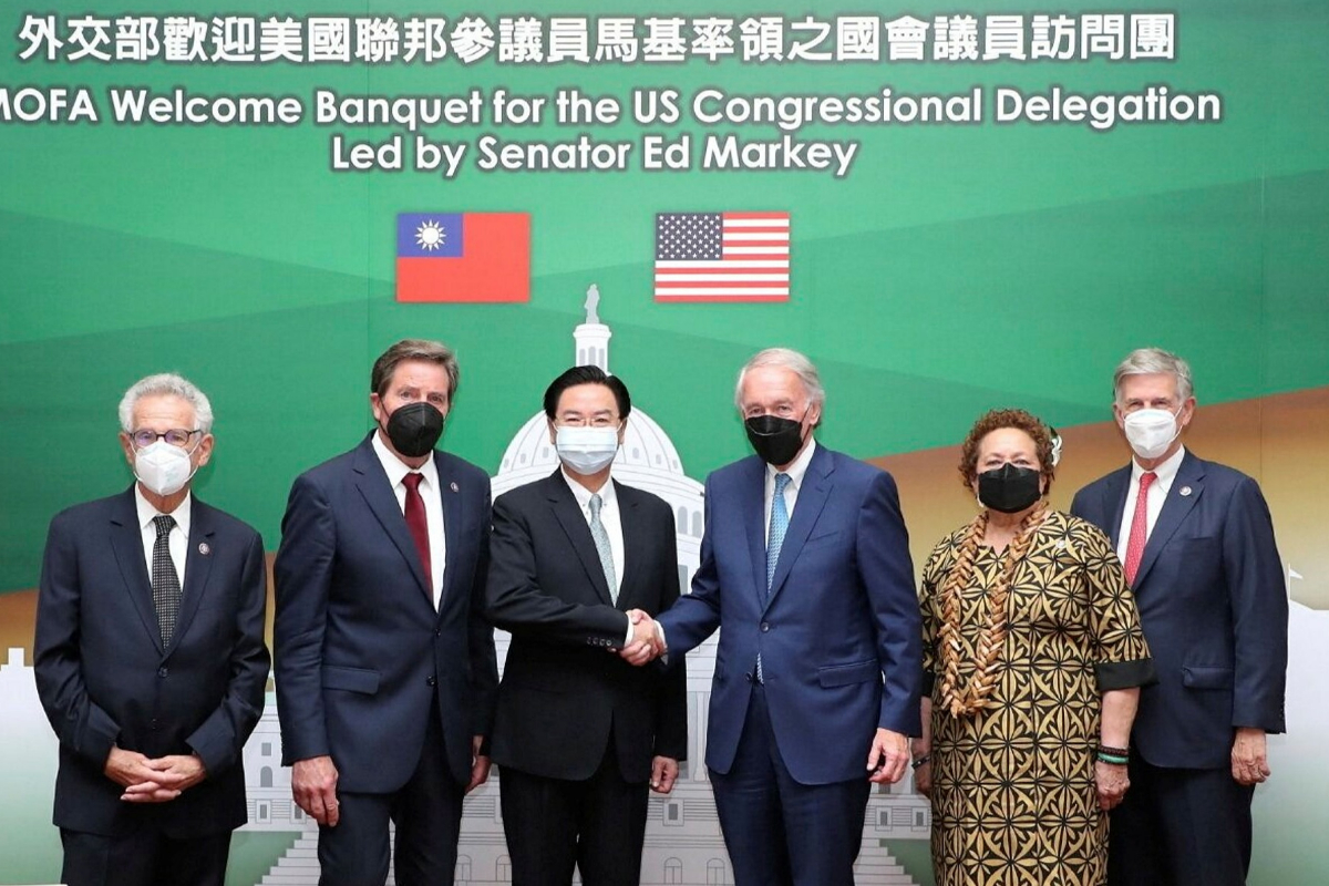 Ed Markey trip to Taiwan