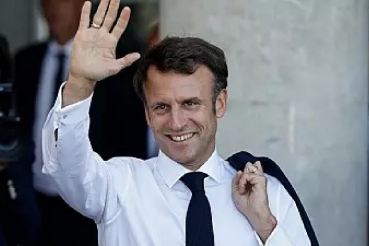 French President Macron