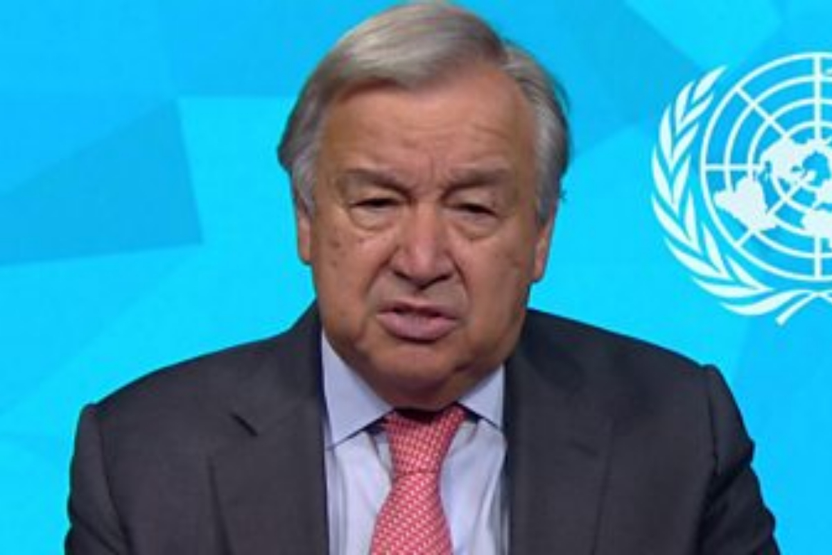 UN chief Guterres