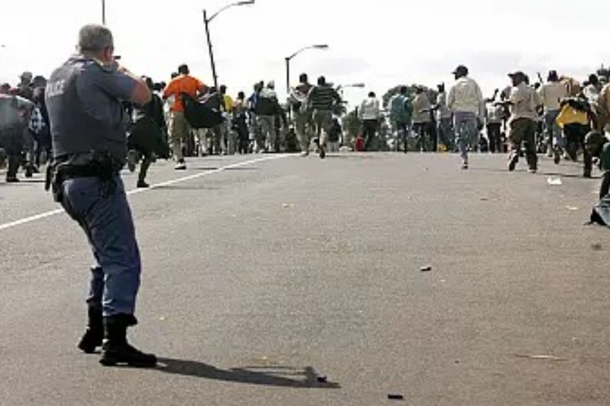 Police shooting in Madagascar