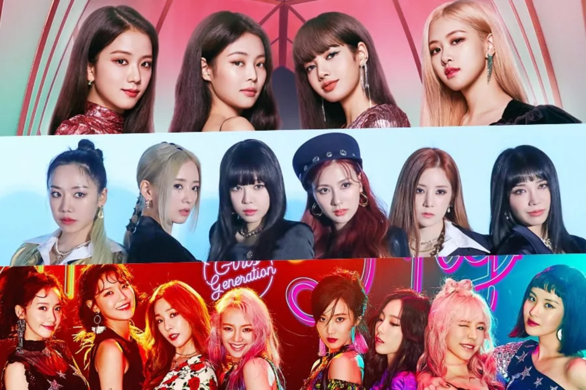 BLACKPINK, TWICE, Red Velvet