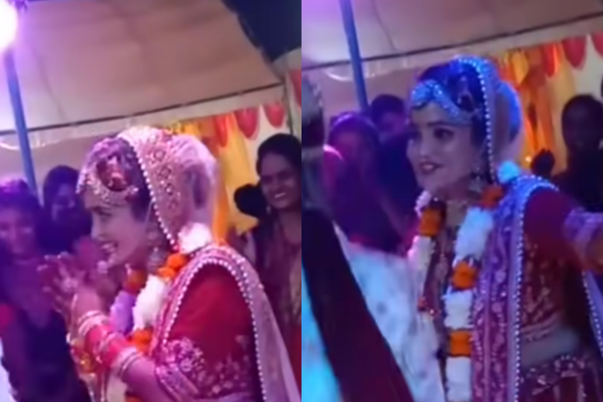 Shy bride
