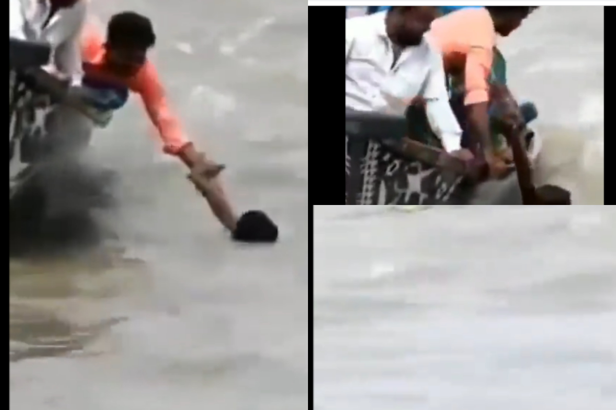 crocodile-infested river