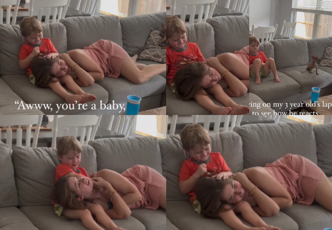 Mom test her child