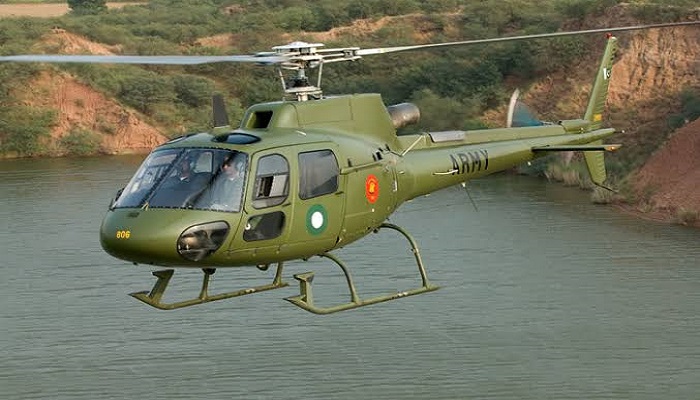 Army helicopter