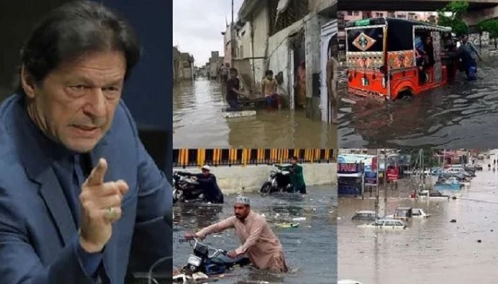 Imran Khan telethon flood affectees