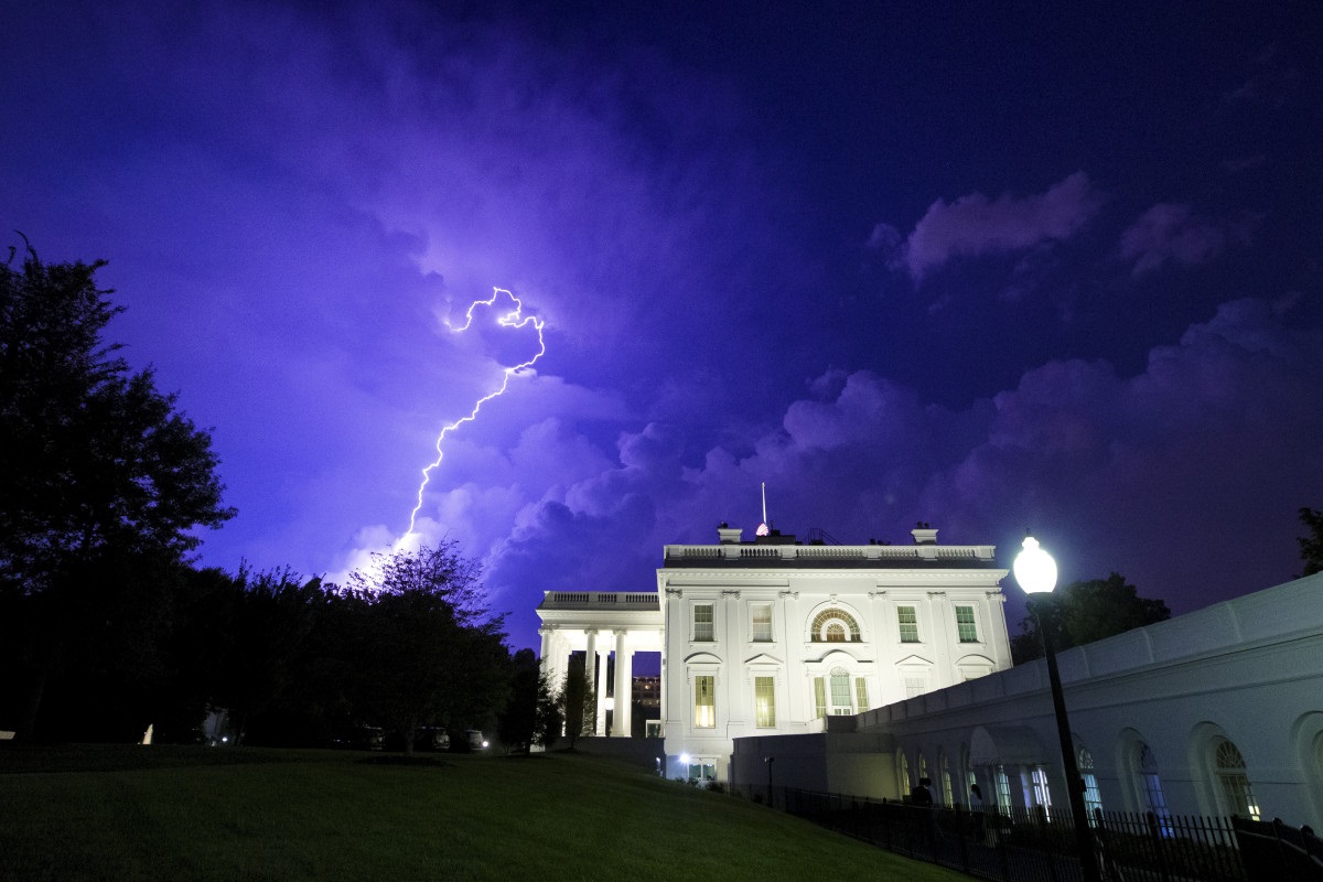 Lightning strike