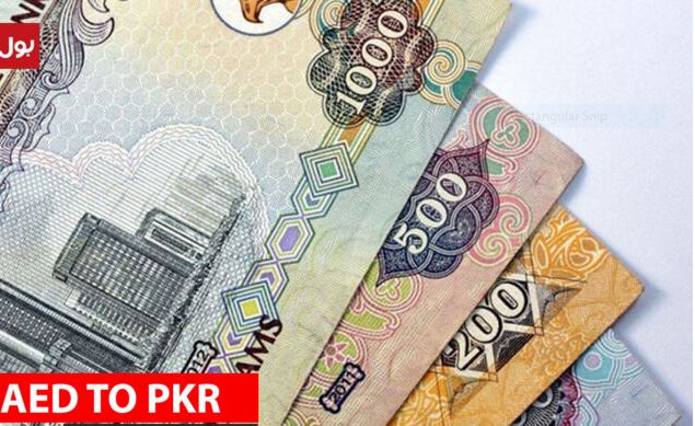 AED to PKR