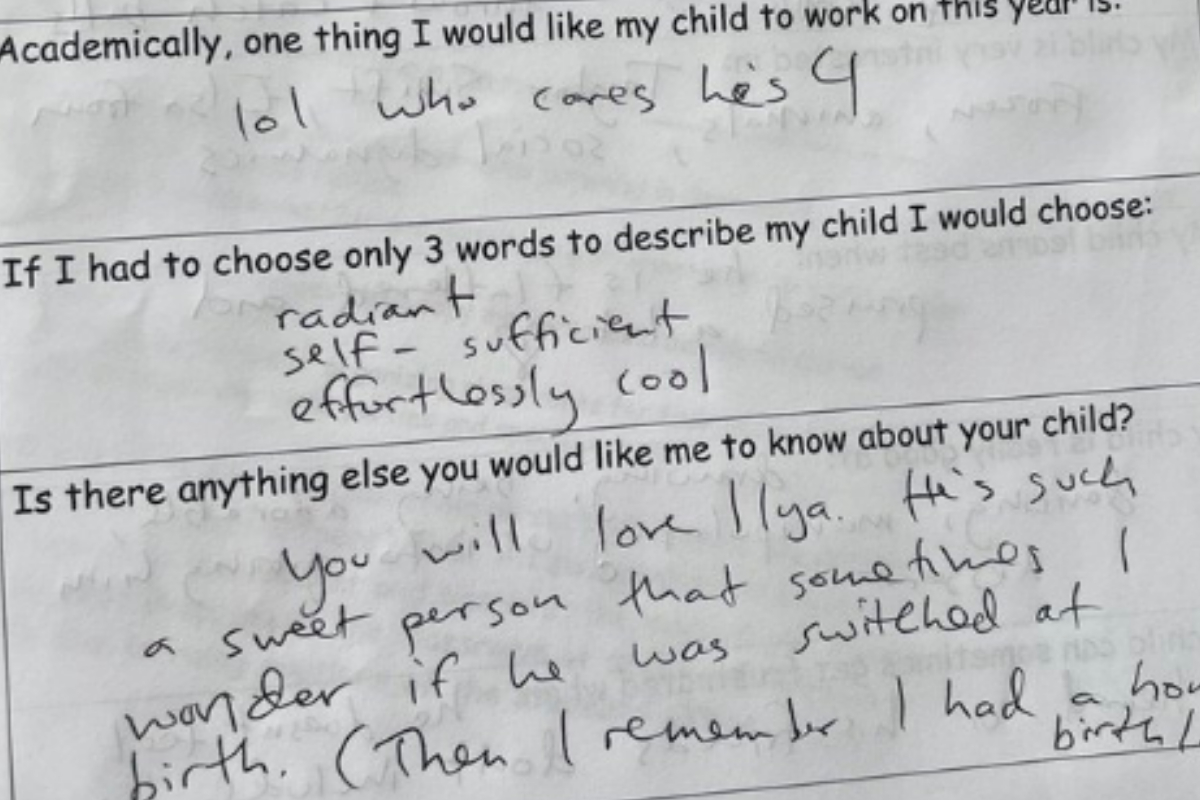 school form