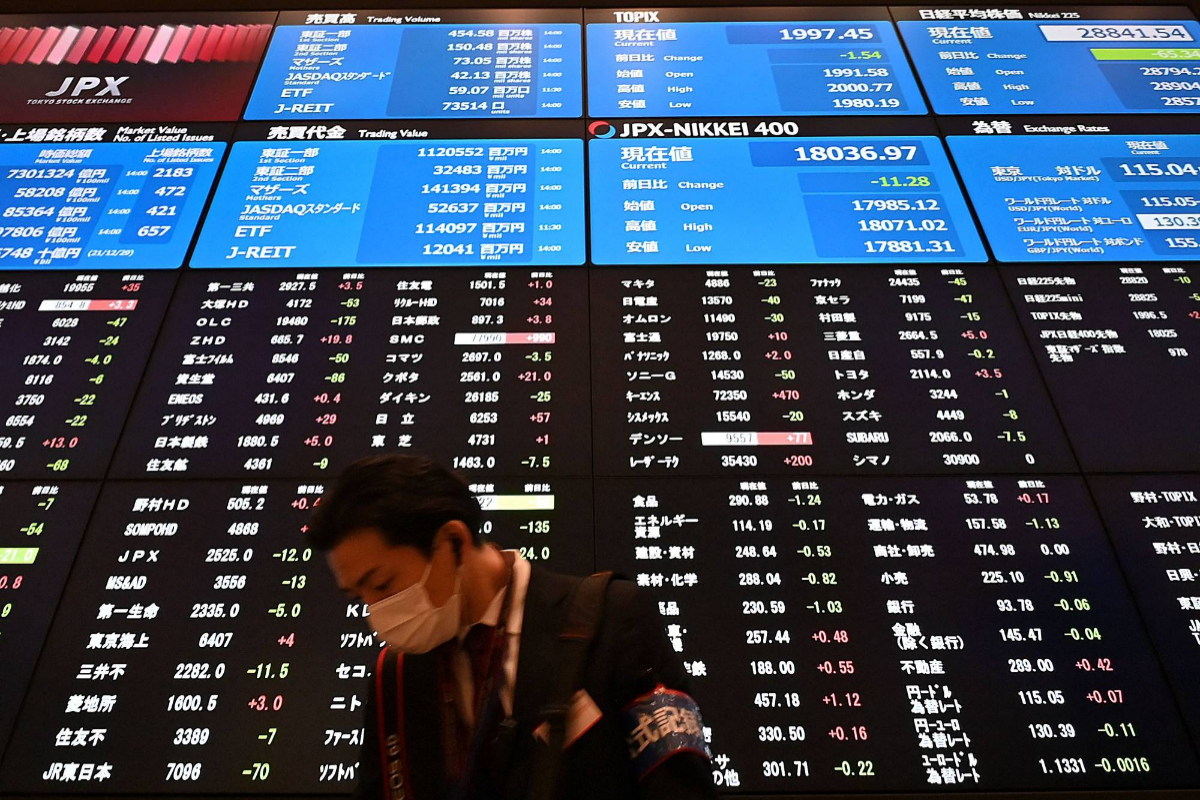 Tokyo stocks