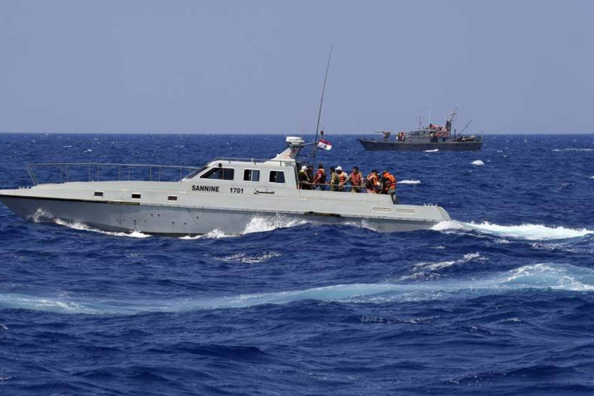 syria boat sink
