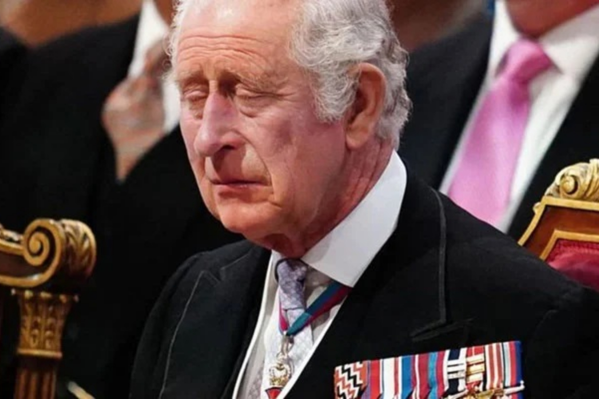 king charles reaction
