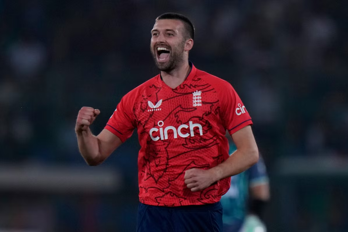 England bowler Mark Wood's