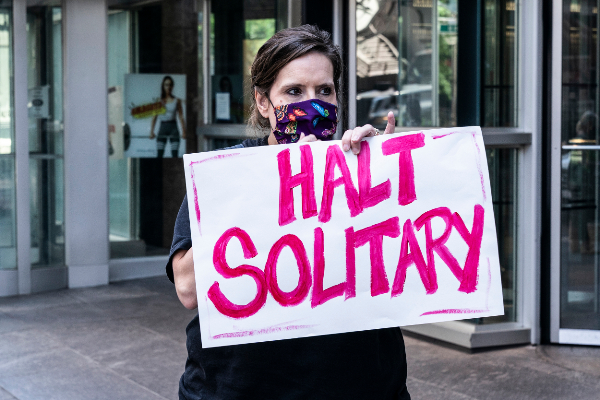 Solitary confinement