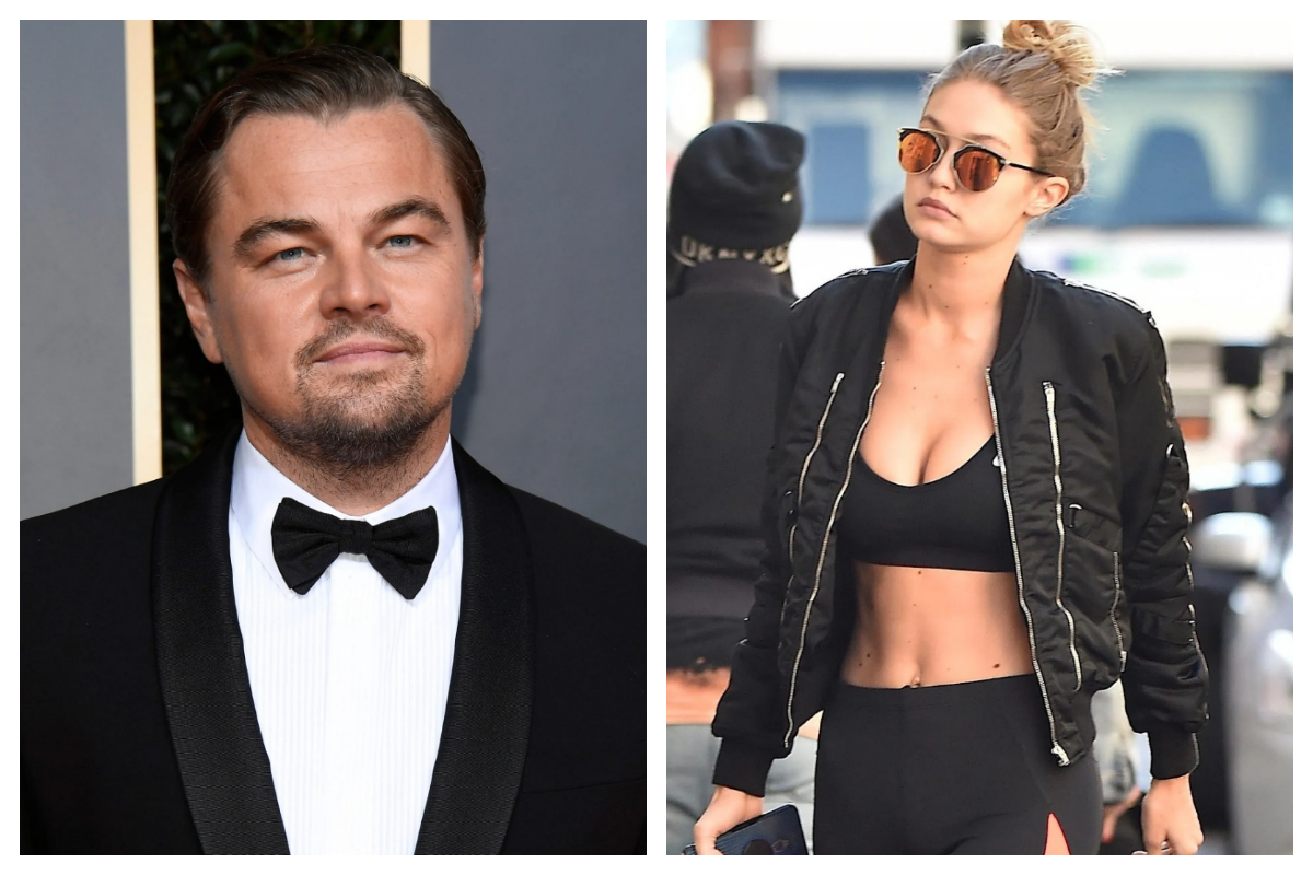 Leonardo DiCaprio and Gigi Hadid
