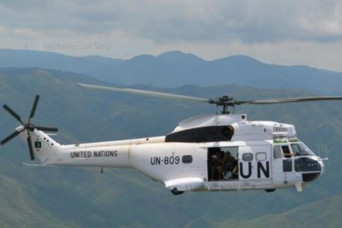 United Nations helicopter crashes