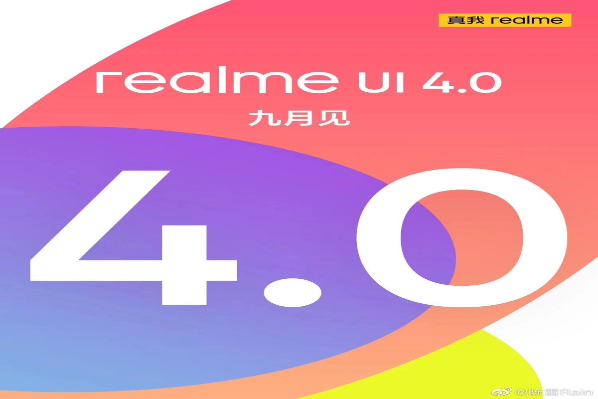 Realme UI 4.0 roadmap