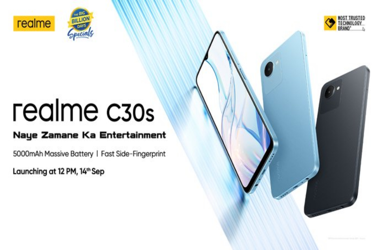 Realme C30s to launch on Sept 14
