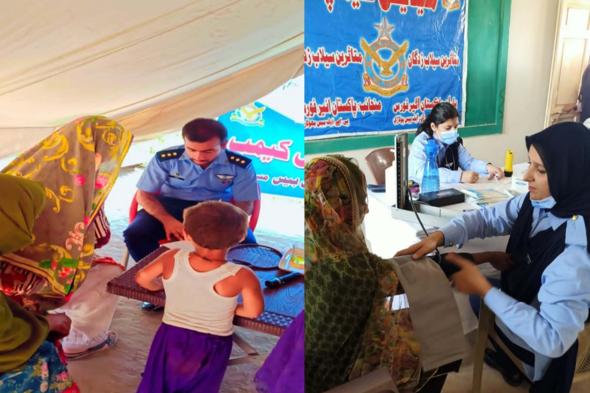 Pakistan Air Force relief