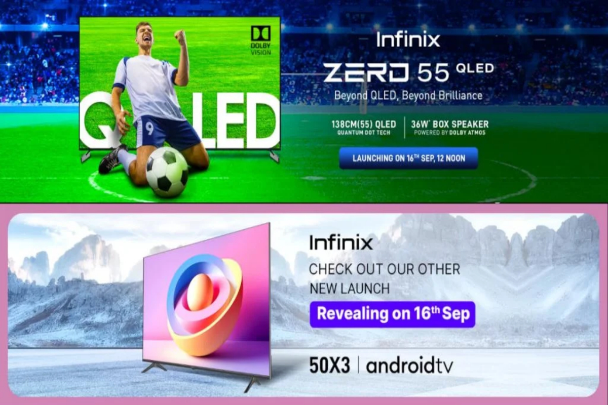 Infinix launches Zero 55 QLED, 50X3 TV