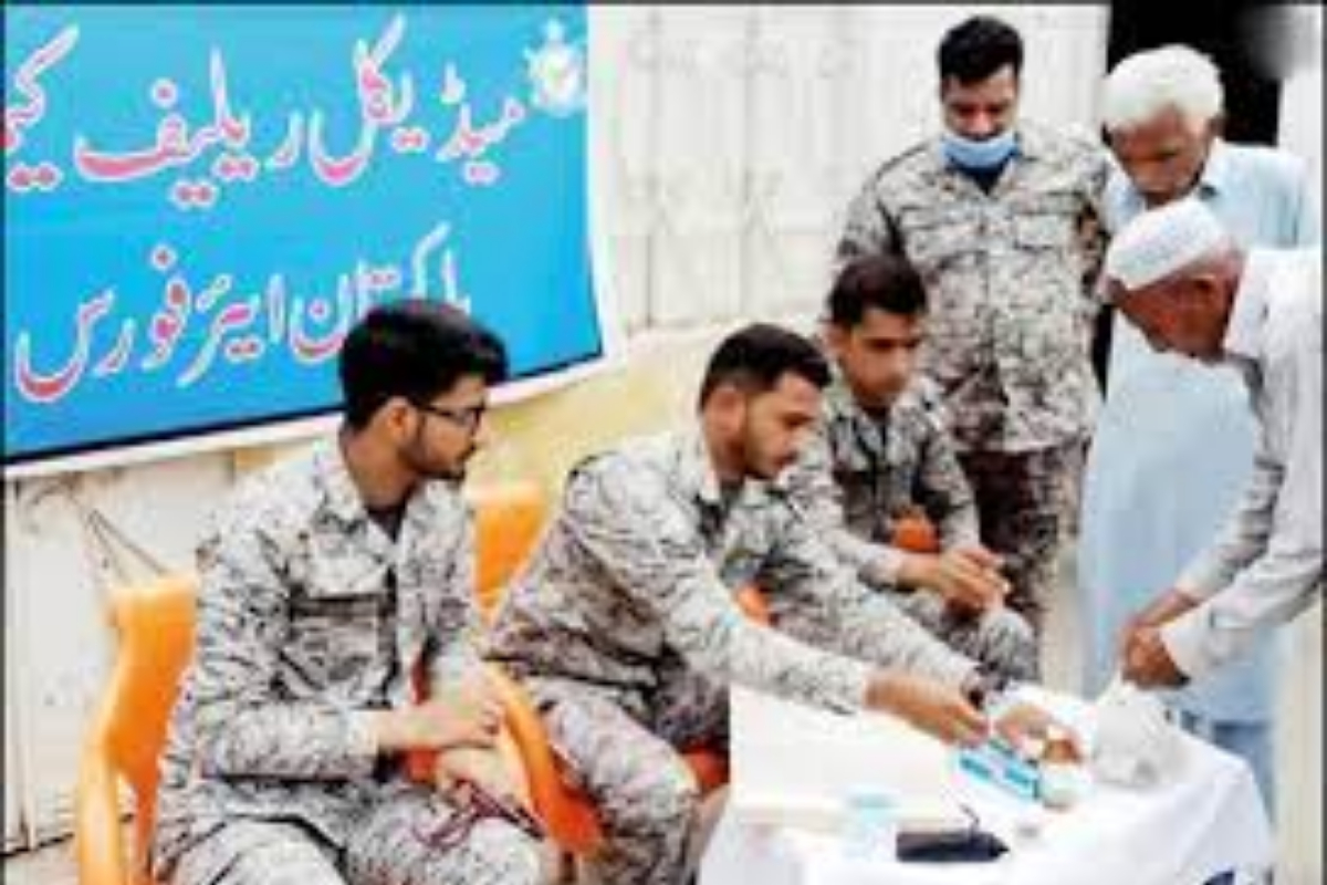 PAF rescue, relief