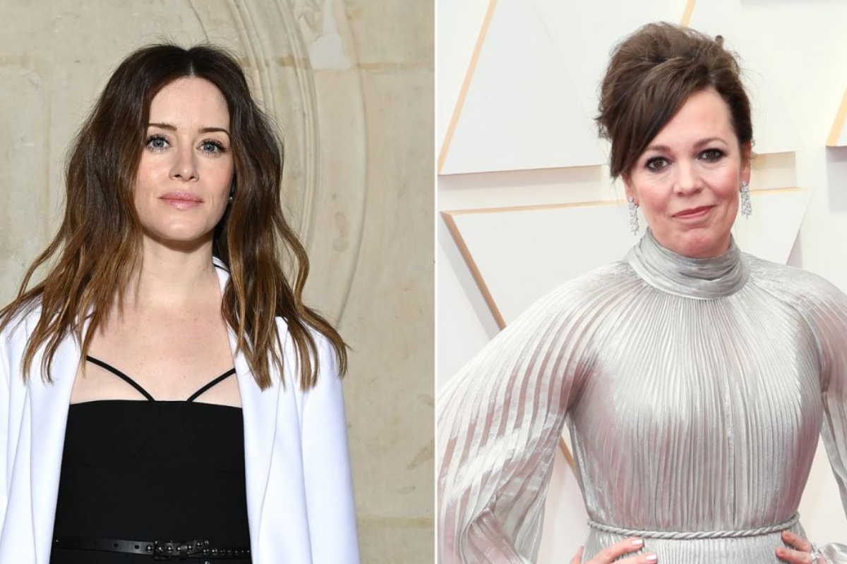 Claire Foy and Olivia Colman r