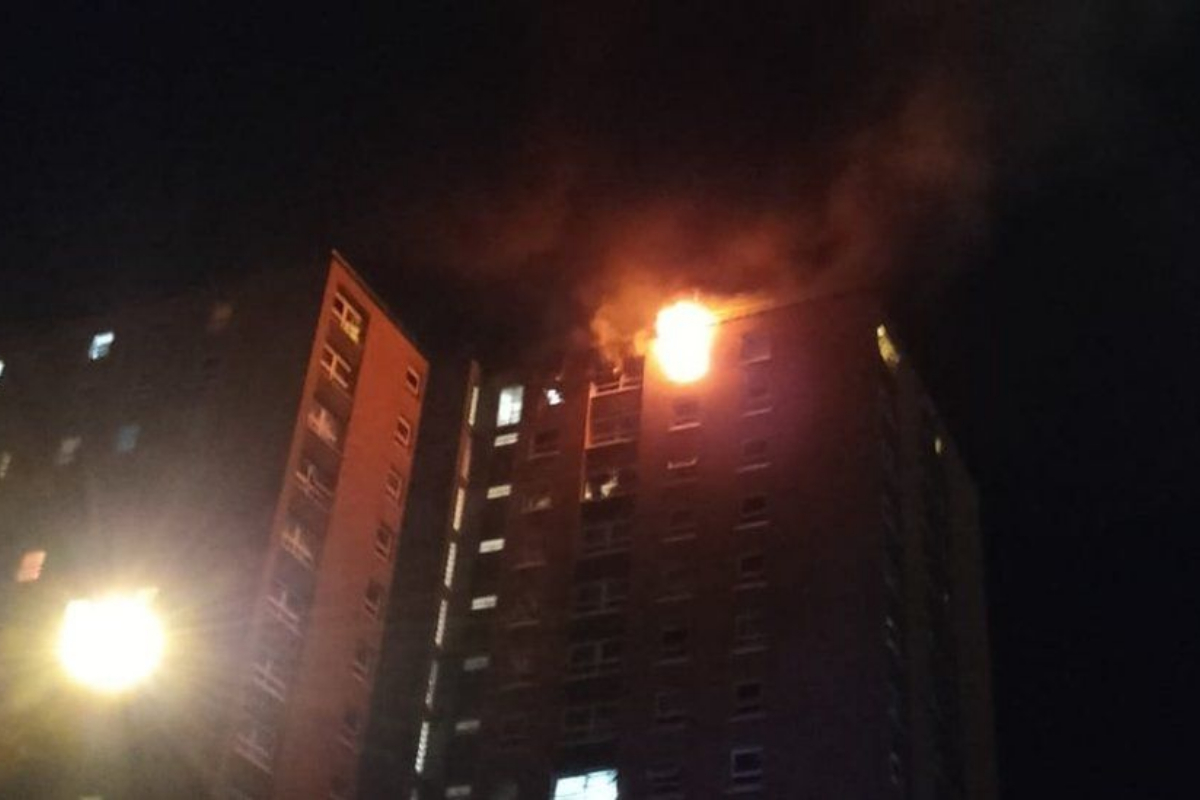 Bristol flats fire