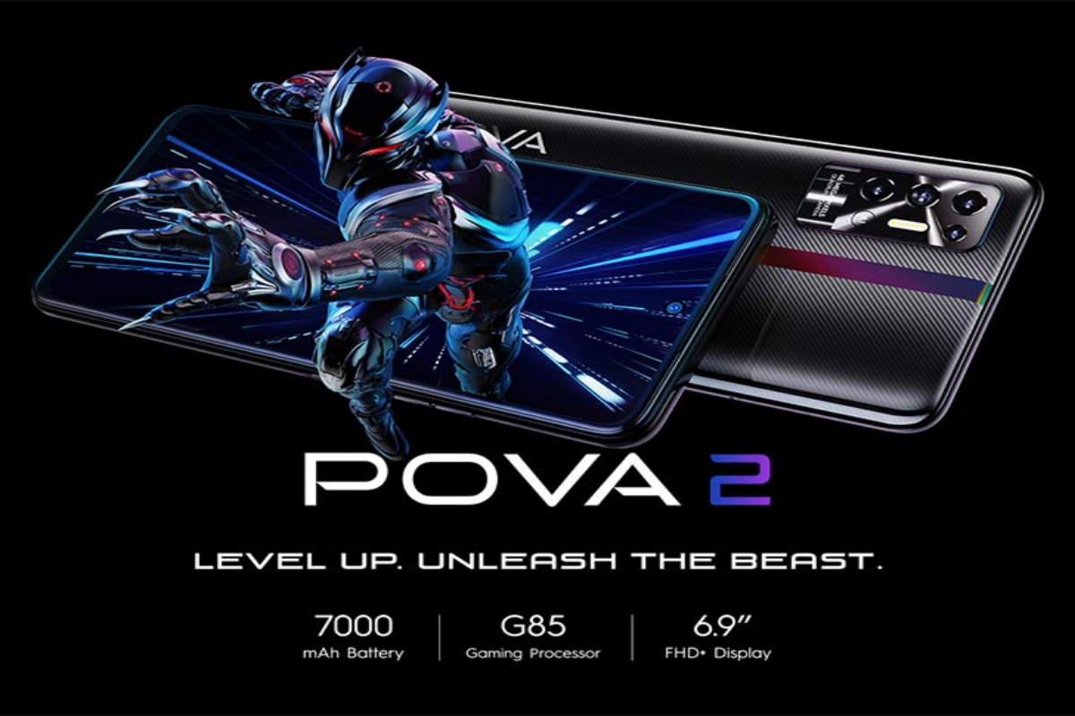 Tecno Pova 2 with bigger battery