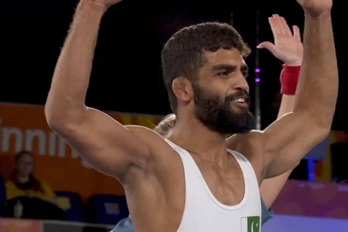 Pakistani wrestler Ali Asad