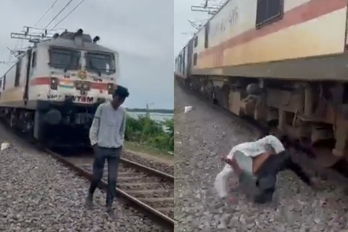 Speeding train