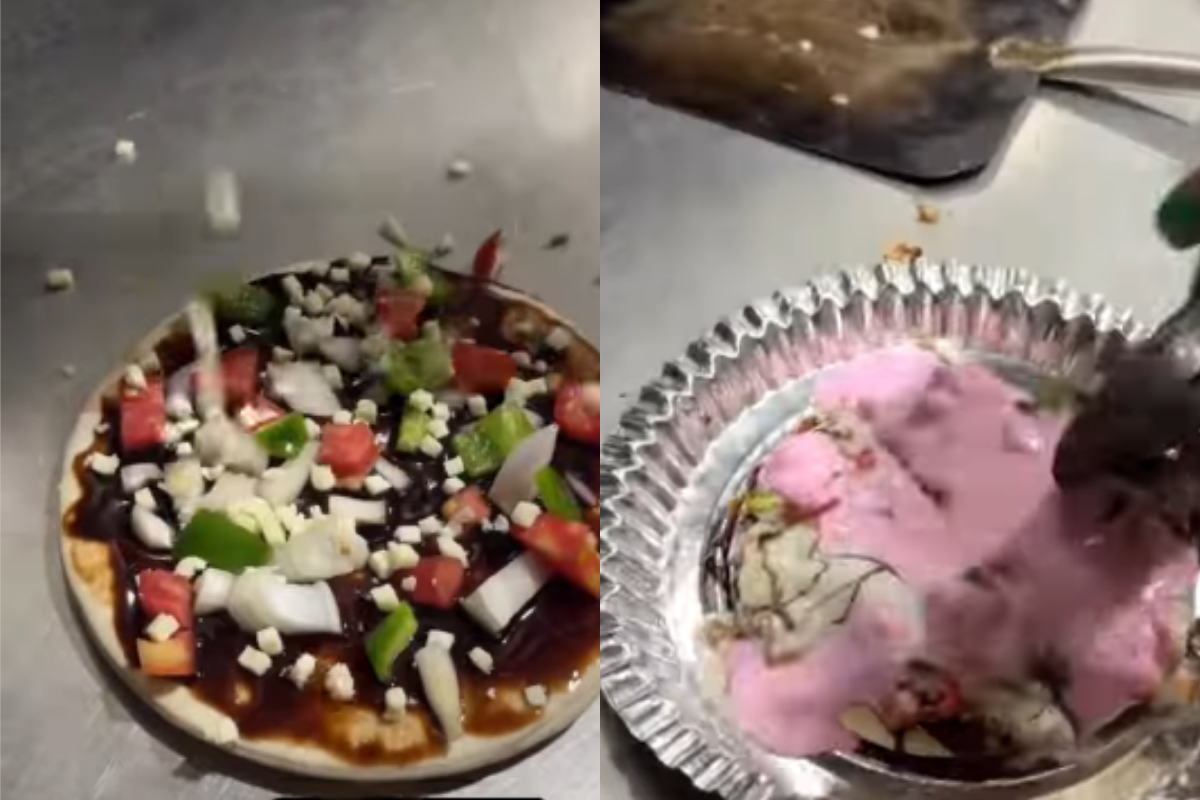 ice cream pizza