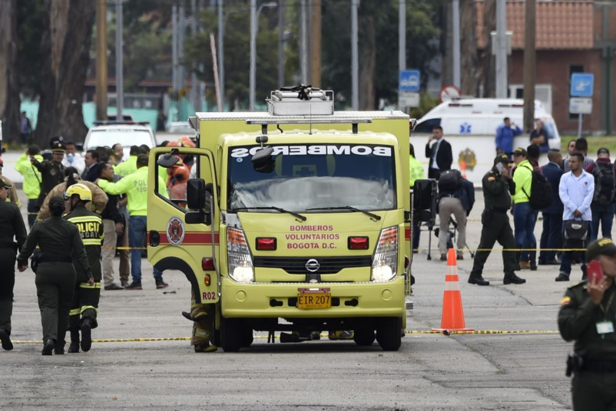 colombia explosion