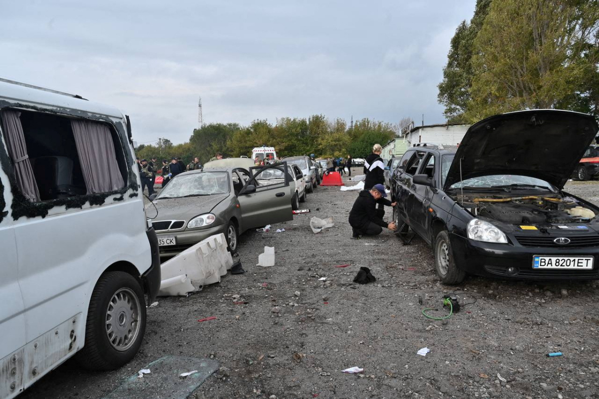 Civilian convoy attacked