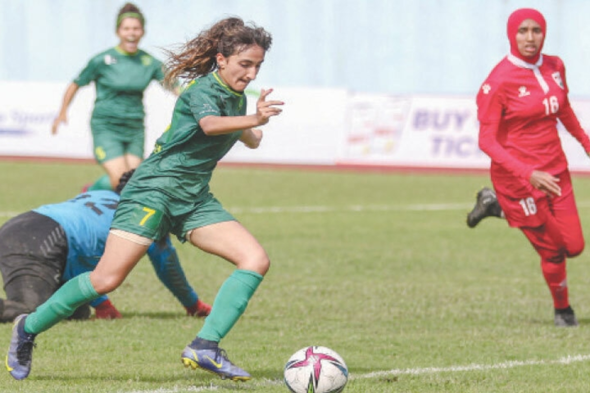 Nadia Khan SAFF Championship