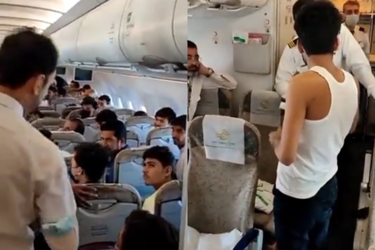Pakistan Airlines passenger