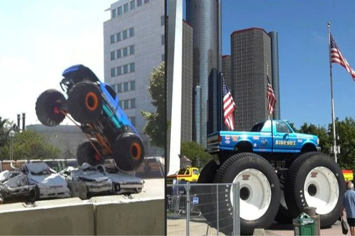 first ever electric monster truck