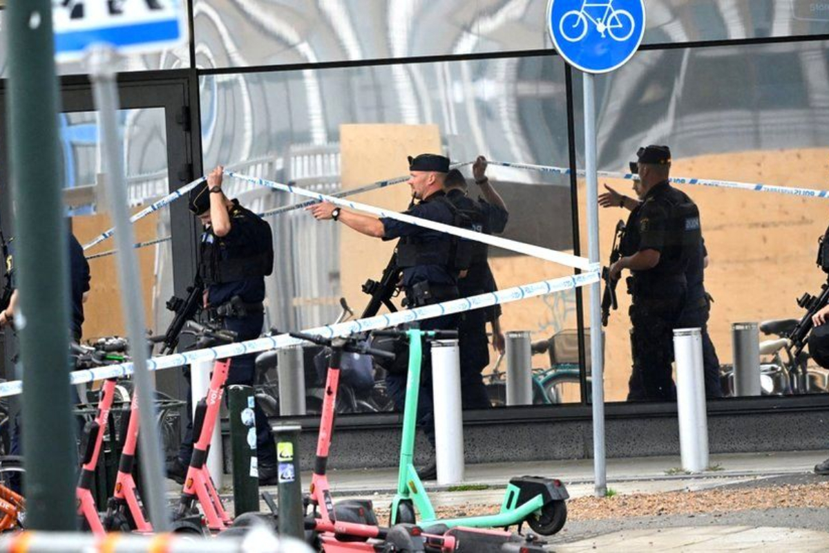 Gun violence Sweden