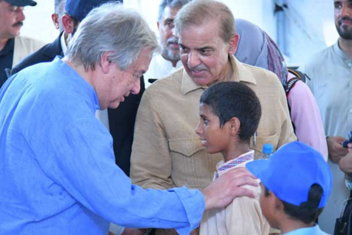 flood in Pakistan