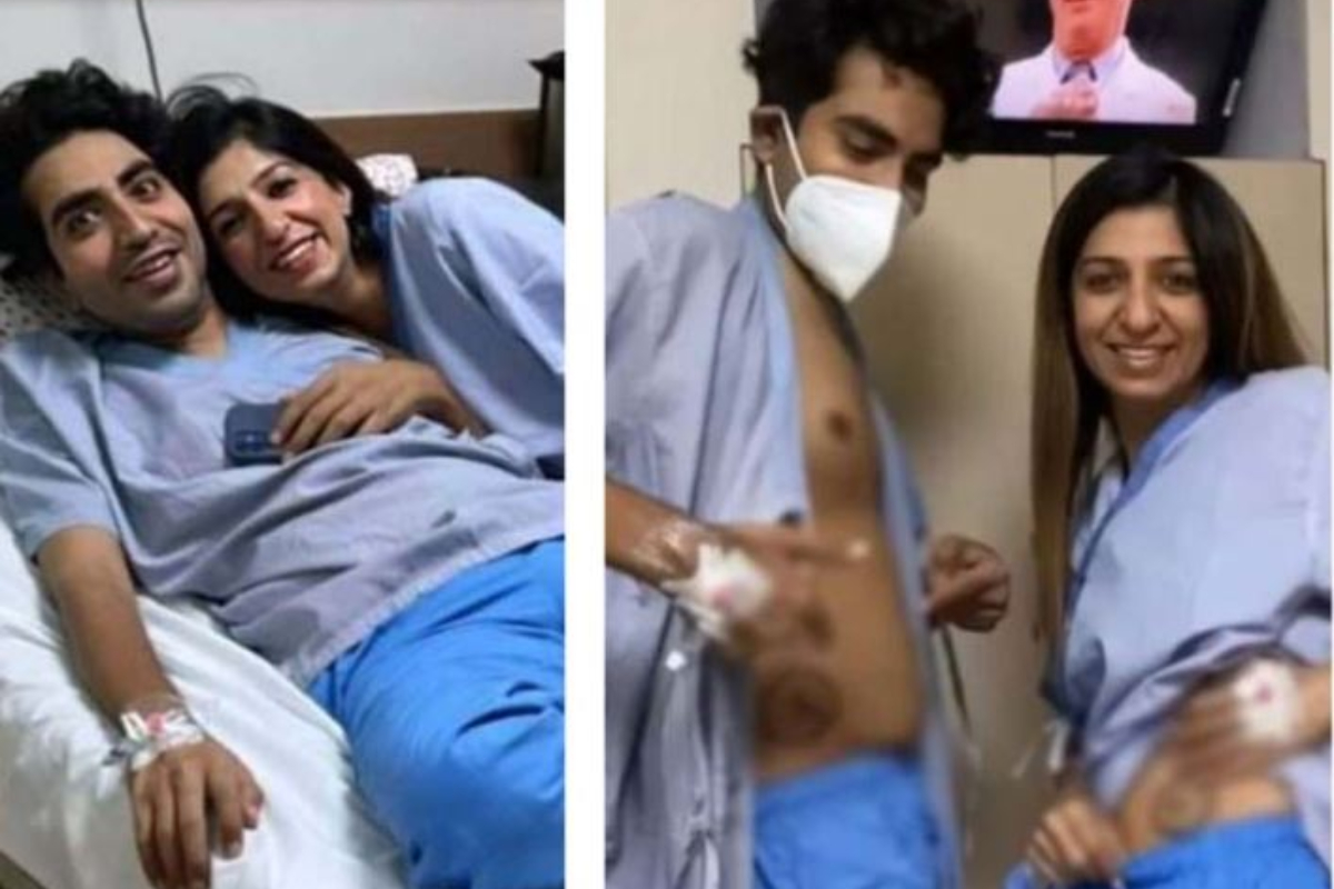 Sister donated kidney to her brother