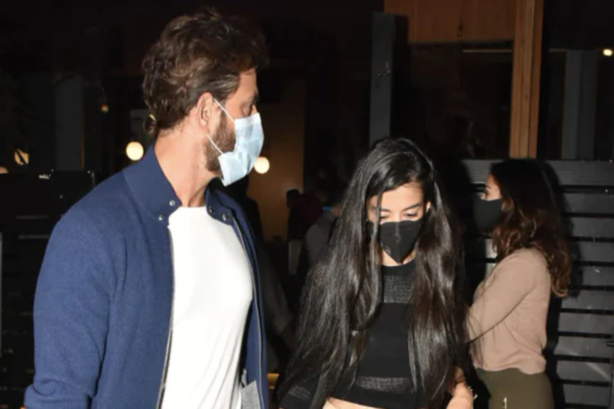 Hrithik Roshan and Saba Azad