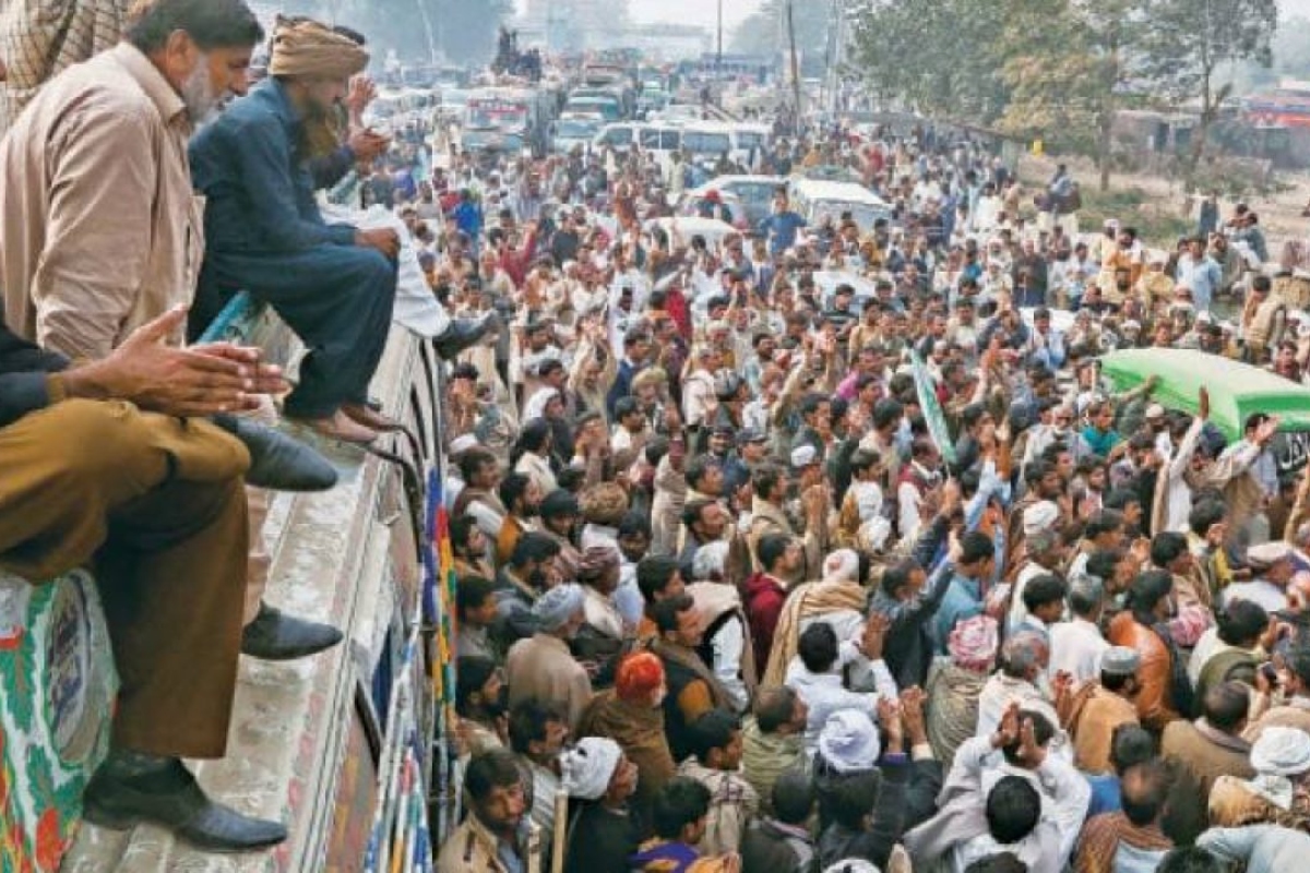 Kissan Ittehad protest