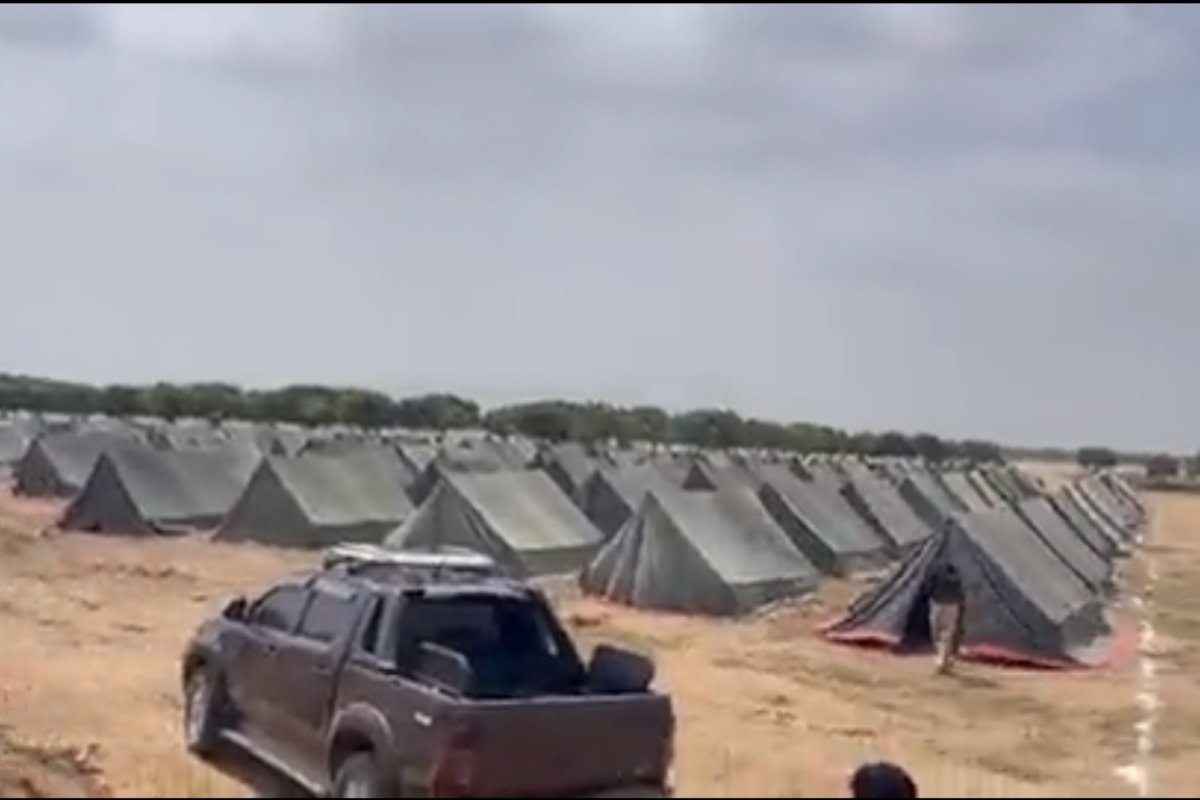 tent city