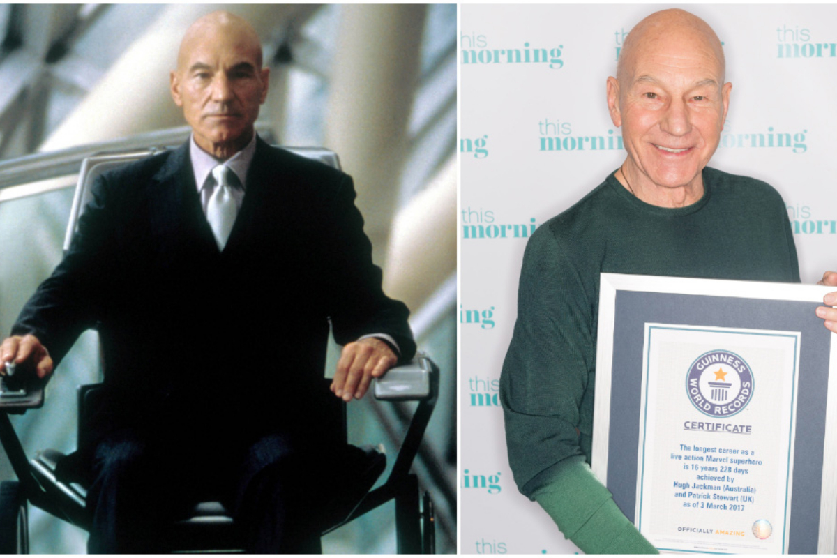Patrick Stewart longest Marvel